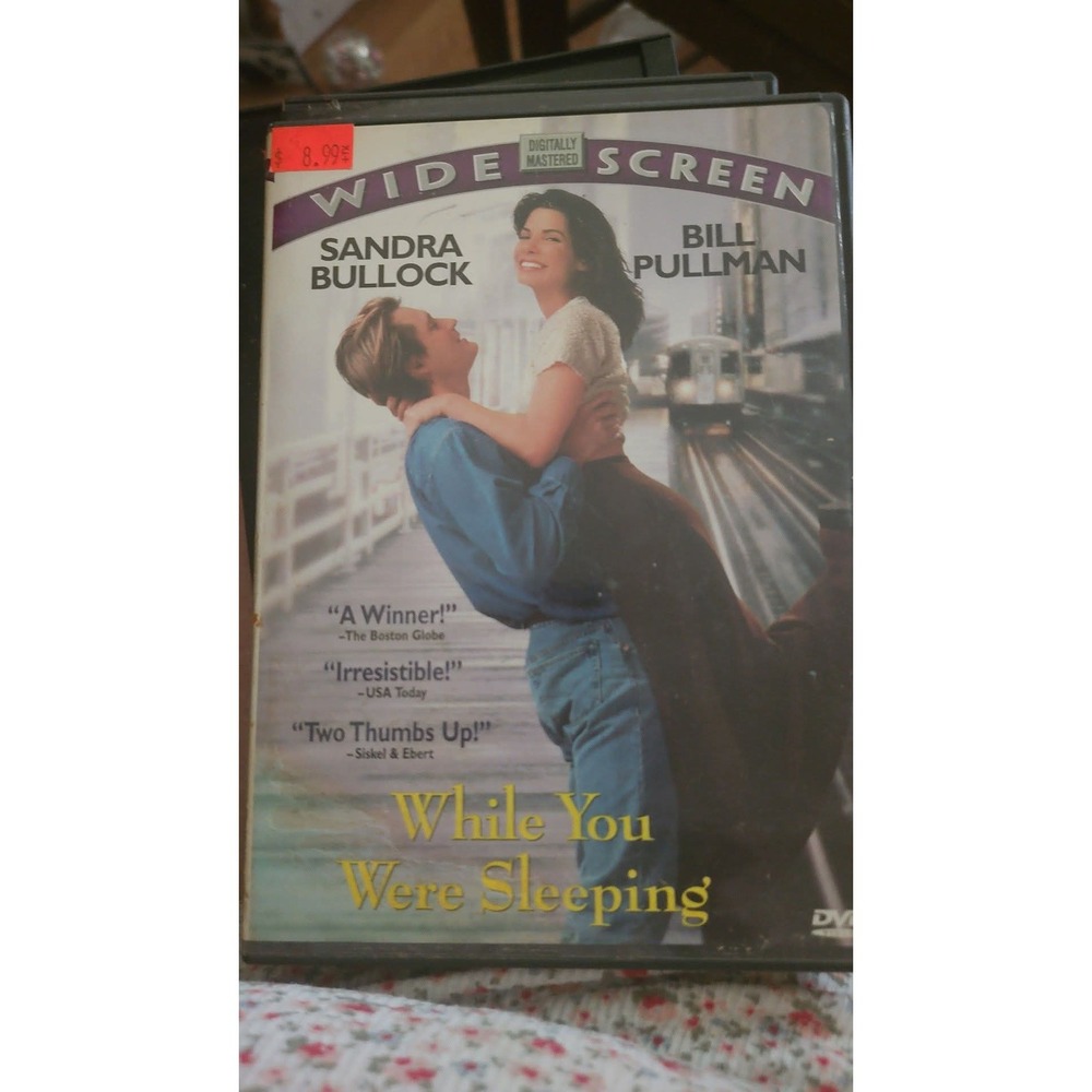 While You Were Sleeping DVD Sandra Bullock Bill Pullman Widescreen 1995 RomCom